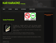 Tablet Screenshot of karaokes.cl